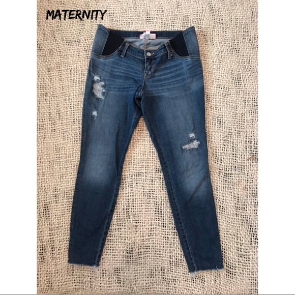 Ingrid & Isabel Denim - Ingrid & Isabel maternity side panel skinny 6x27